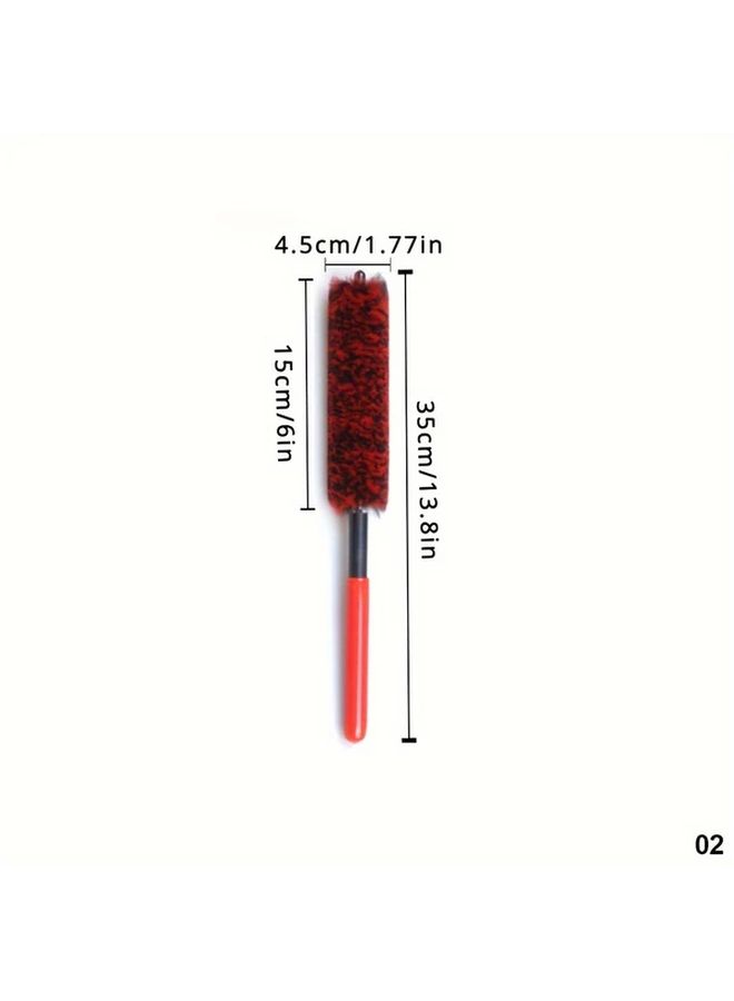 Bendable Wheel Wizard Auto Detailing Brush 10.24x1.77inch - Image 5