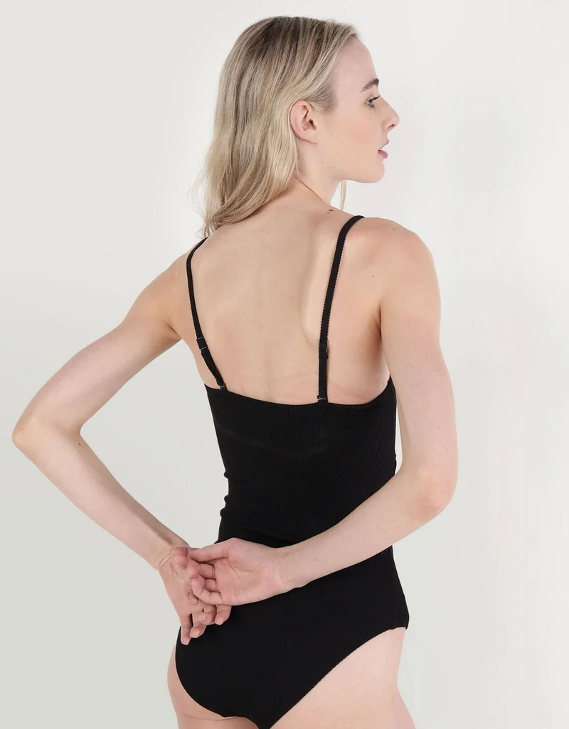Aerie Ribbed Wrap Tie One Piece