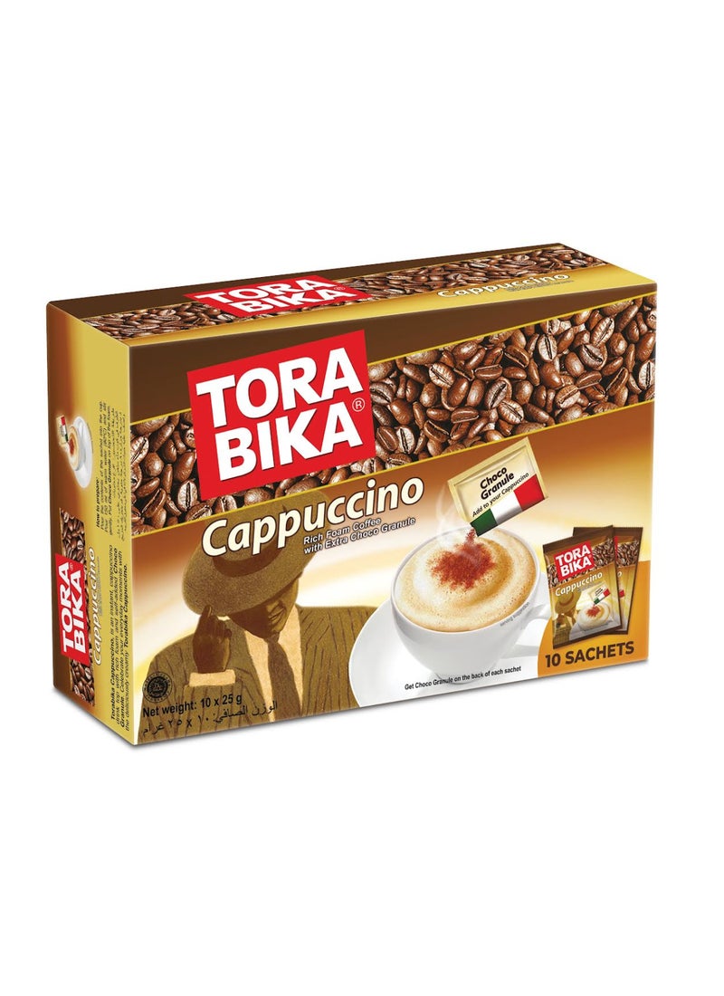 Torabika Cappuccino Instant Coffee with Added Choco Granules - Image 1