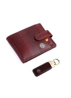 HAMMONDS FLYCATCHER HAMMONDS FLYCATCHER Premium Christmas Gifts Set for Men - Leather Wallet for Men with Keychain Combo - Secret Santa Gifts for Men & Colleagues - Birthday Gift Ideas for Husband, Boyfriend, Father  - Image 1