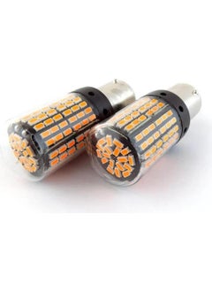 Eraks Car Accesories Signal, Reverse Gear, Stop Bulb 144 LED Orange, White Single Lamp, Red Double Lamp  - Image 2