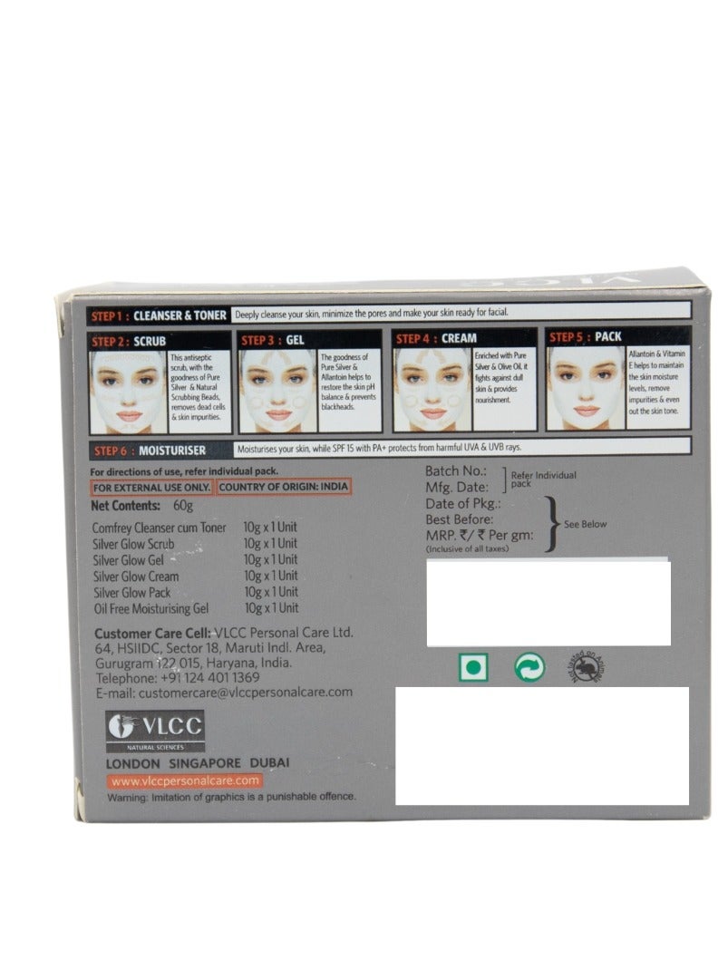 VLCC Silver Facial Kit, 60g - Image 5