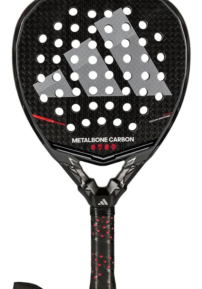 Adidas Padel Racket - Metalbone Carbon 3.5 2026 - Black/Red - Image 1
