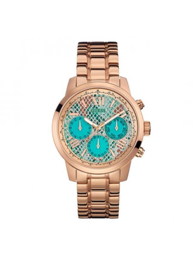 GUESS women ’s analog Stainless Steel watch w0330l12 - Image 1
