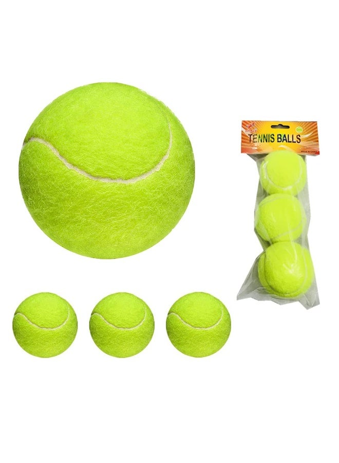 كيلا كرات تنس التدريب المتقدمة من أرابيست - عبوة من 3 كرات تدريب، قابلة لإعادة الاستخدام ومتينة بدون ضغط، مثالية للتدريب والتدريس وجميع أنواع الملاعب - Image 1