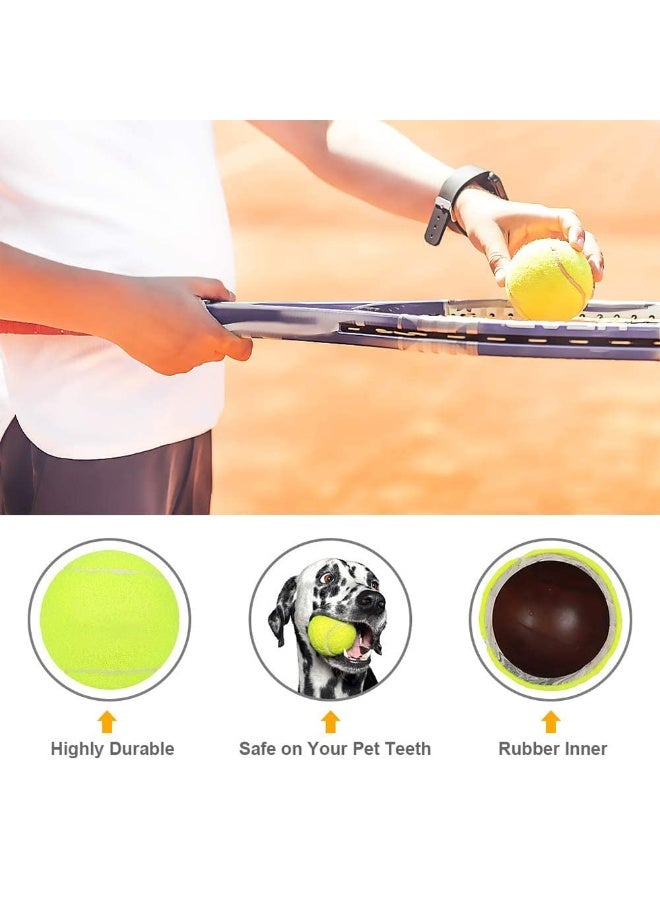 كيلا كرات تنس التدريب المتقدمة من أرابيست - عبوة من 3 كرات تدريب، قابلة لإعادة الاستخدام ومتينة بدون ضغط، مثالية للتدريب والتدريس وجميع أنواع الملاعب - Image 2