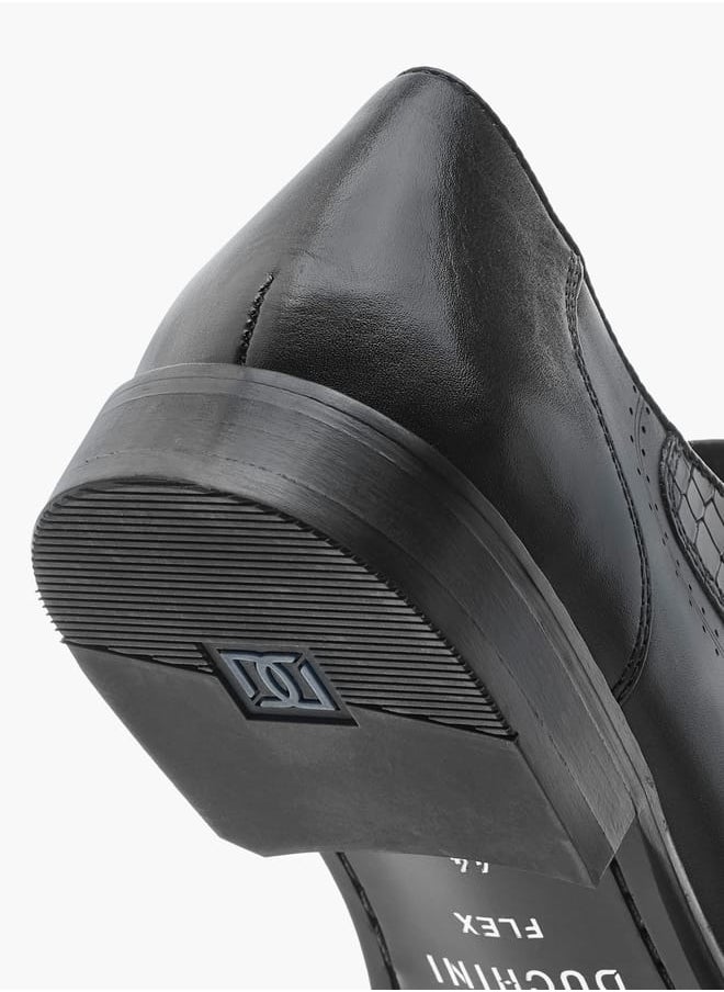 DUCHINI Men's Lace-Up Derby Shoes  - Image 5
