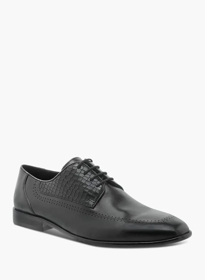 DUCHINI Men's Lace-Up Derby Shoes
