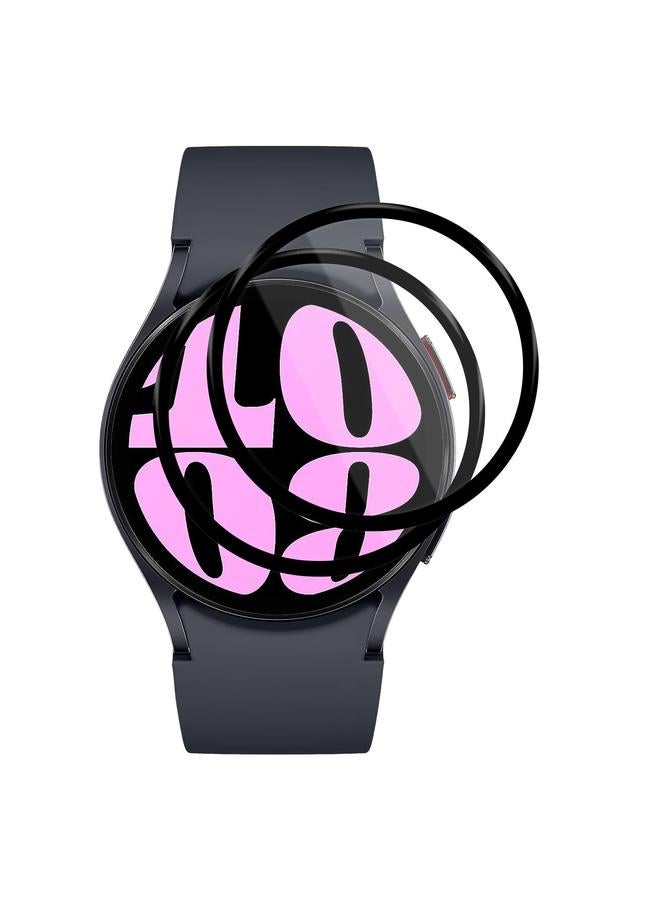 erorex For Samsung Galaxy Watch6 40Mm 2Pcs Curved 3D Composite Material Soft Film Screen Protector - Image 1