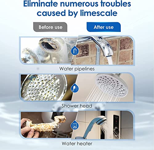 Waterdrop AP431 AP430SS Whole House Scale Inhibitor Filter, Heater Softener System, Prevent Scale Build Up On Hot Water Heaters, Pipes and Boilers - Image 3