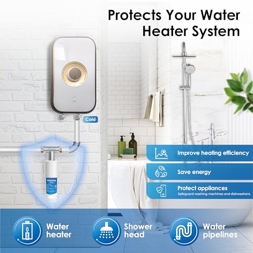 Waterdrop AP431 AP430SS Whole House Scale Inhibitor Filter, Heater Softener System, Prevent Scale Build Up On Hot Water Heaters, Pipes and Boilers - Image 5