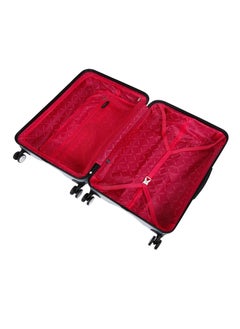 bebe BEBE Ellise Hardside Luggage on Wheels for Unisex | Ultra Lightweight ABS on with Spinner Wheels 4 Color Silver  - Image 3