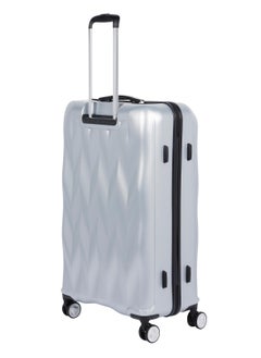 bebe BEBE Ellise Hardside Luggage on Wheels for Unisex | Ultra Lightweight ABS on with Spinner Wheels 4 Color Silver  - Image 2