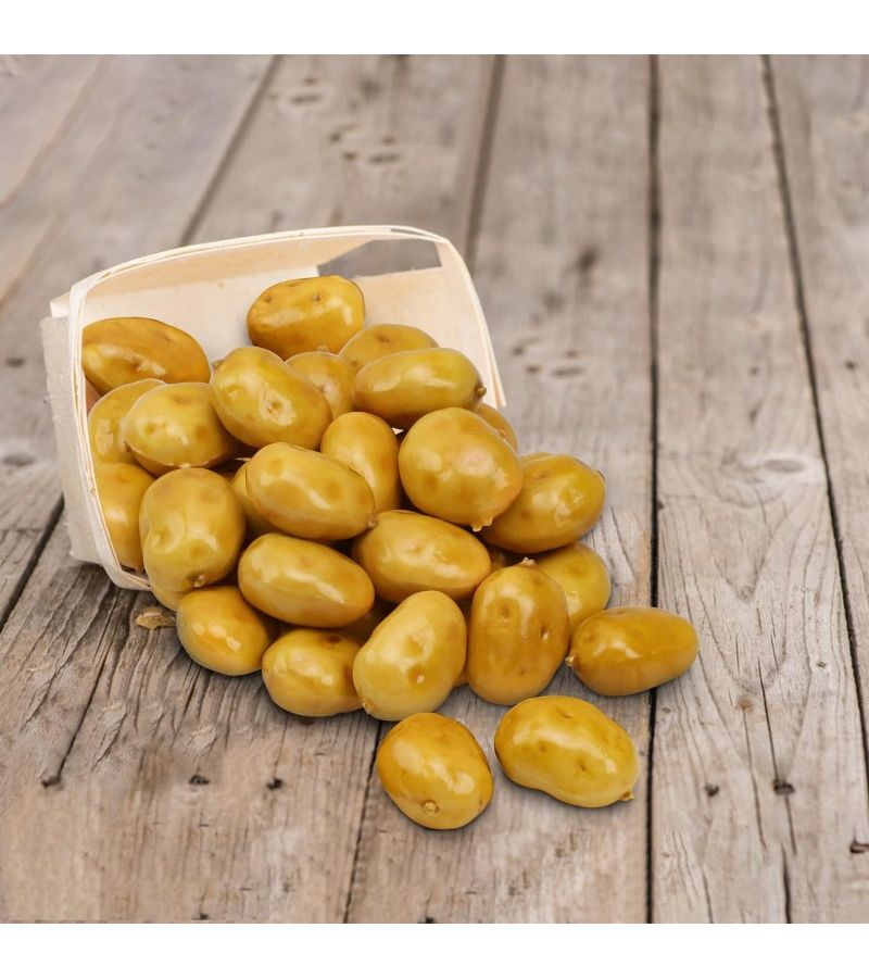 96 Pcs Realistic Mini Potatoes Lifelike Yellow Plastic Fake Food Props - Image 4
