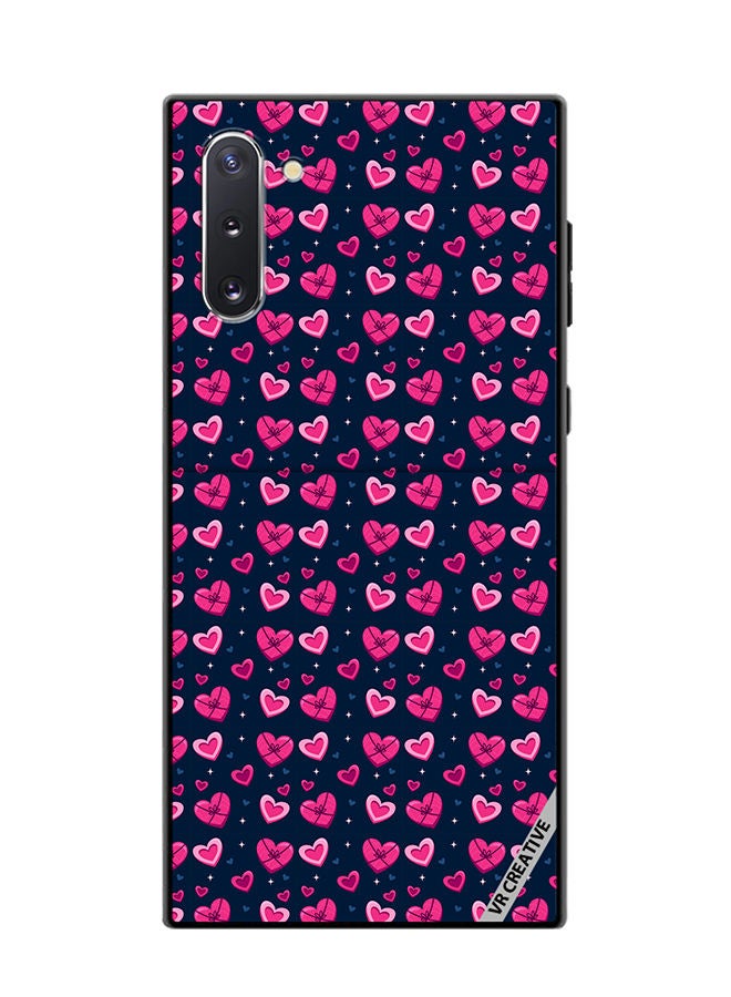VR CREATIVE Protective Case Cover For Samsung Galaxy Note10 5G Love Pattern Design Multicolour - Image 1