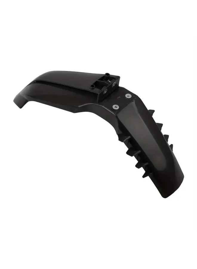 Universal Motorcycle Front Fender Splash Guard PP Protector Cover For Dirt Bike Mud Protection Black - Image 5