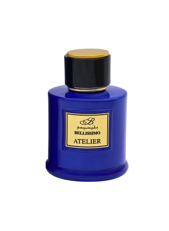 Bellissimo Atelier Blue Eau de Parfum 3.4 fl oz – Captivating & Long Lasting Women's Fragrance in Elegant Packaging! - Image 1