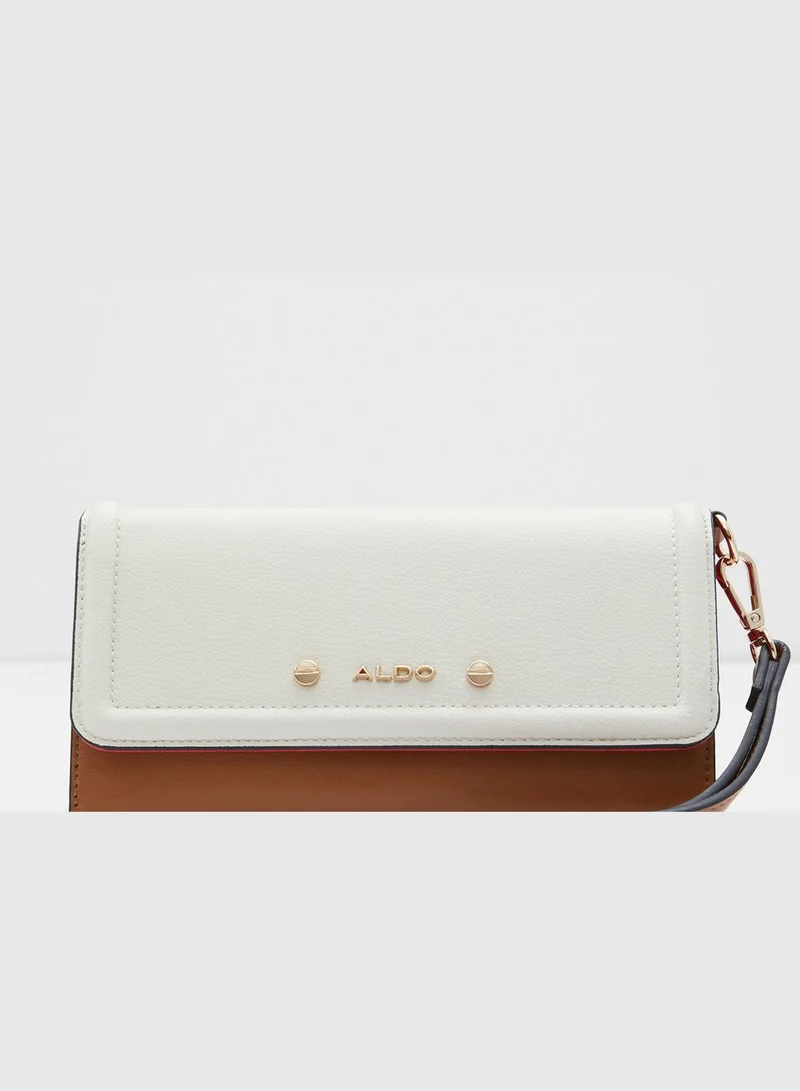 ALDO Elbobaldar Colorblock Flap Closure Wallet