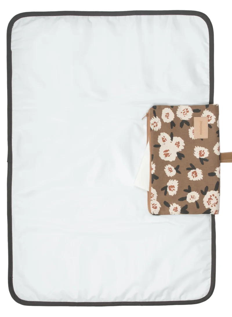nobodinoz Camellia Hyde Park Waterproof Changing Pad