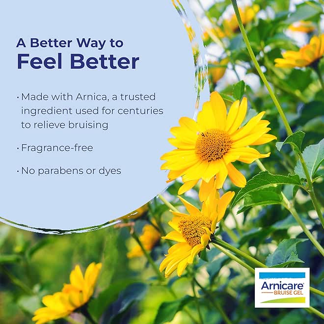 Boiron Arnicare Bruise Gel for Relief of Pain, Inflammation or Swelling, Soreness, and Discoloration - Non-greasy and Fragrance-Free - 1.5 oz - Image 3