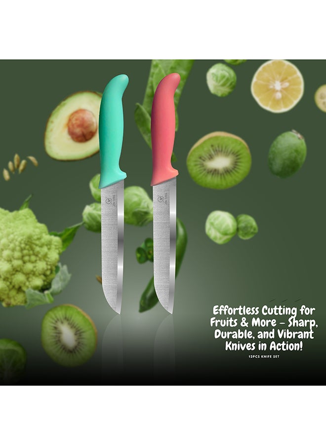 طقم سكاكين مطبخ مكون من 2 قطعة – أدوات مطبخ متعددة الاستخدامات - Image 4