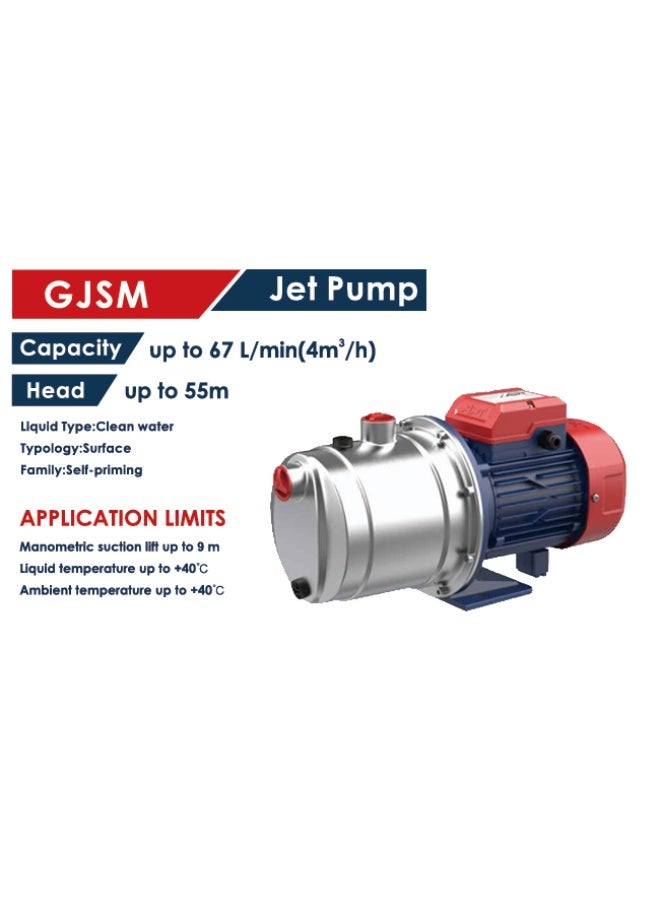 Apt 1HP Stainless Steel Water Pump for Residential & Agricultural Use - Image 3