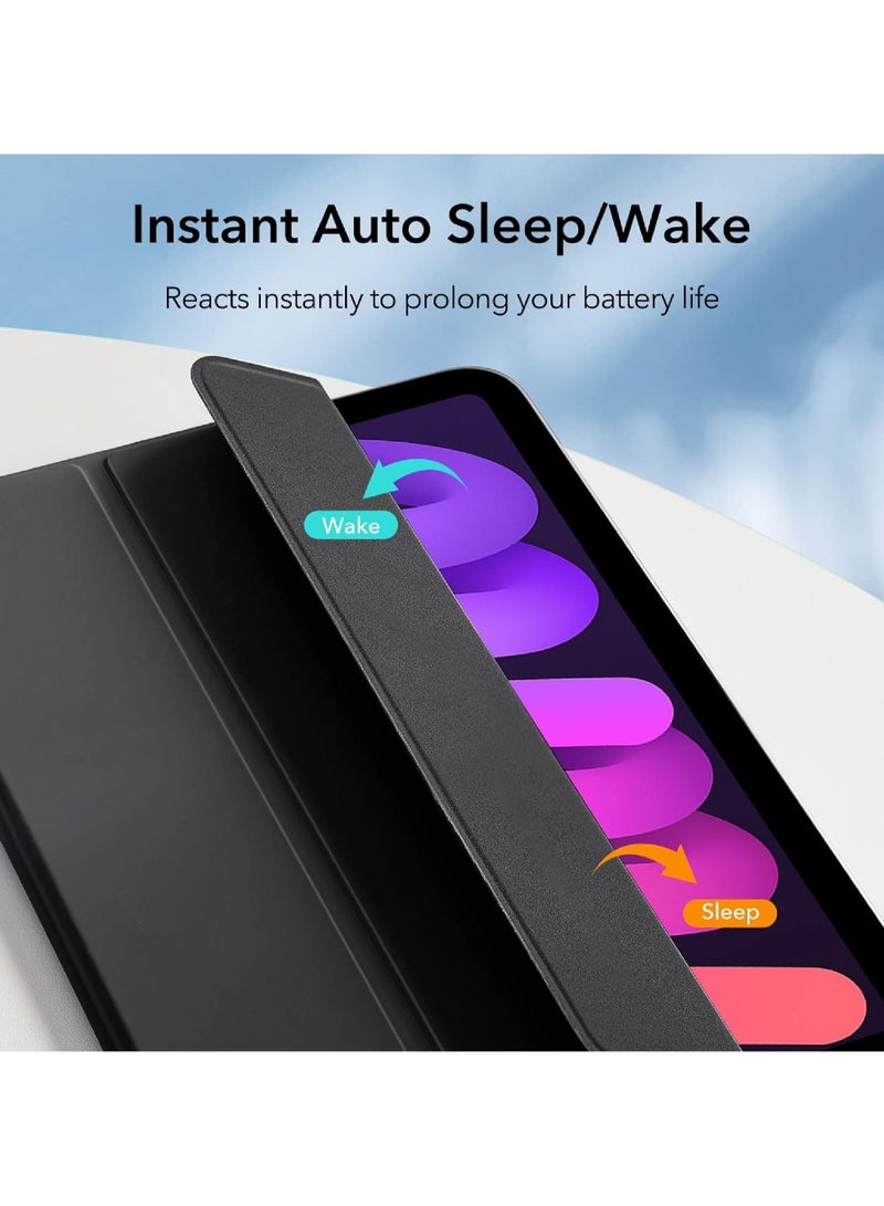 روك بو مناسبة لأنّ لباد الجيل العاشر حالة مريحة المغناطيسي التبعي التلقائي النوم / الاستيقاظ رقيقة حامل غطاء متوافق مع باد 10 10 10.9 بوصة ترتد مرة أخرى سلسلة - Image 5