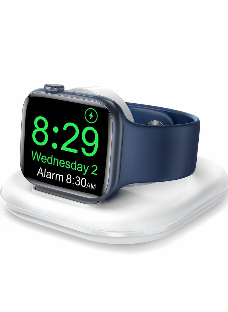 Excefore - Wireless Charging for Apple Watch, Watch Charger Stand for Apple Watch, Charging Cable Included, Compatible with Apple Watch Series 7 6 5 4 3 2 SE - Image 1