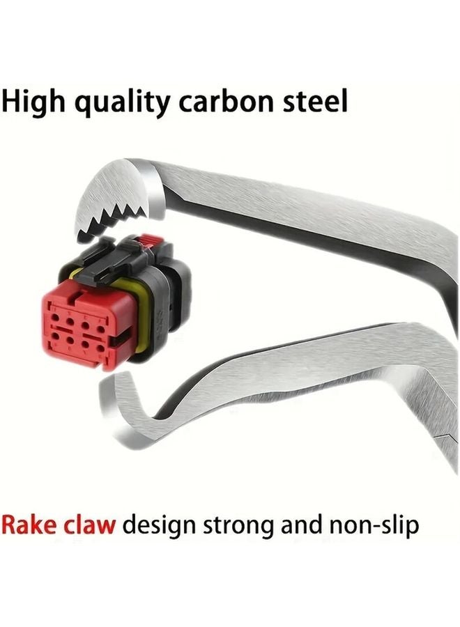 4pcs Automotive Sensor Connector Pliers Set 60 Degree Angle Straight Curved Pry Bar - Image 5