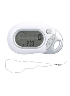 Excefore 3D Pedometer for Walking, Electronic 3D Sensor High Accuracy White Simple Step Counter, 3D Pedometer for Walking Step Tracker, Accurately Track Steps for Men Women Kids Adults Seniors  - Image 1