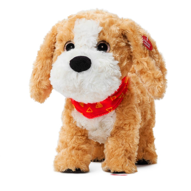 JoyCat Interactive Talking Puppy for Kids Plush Dog Toy that Walks Barks Wags Tail Repeats What You Say and Records Messages Birthday Gift for Boys Girls Ages 36 - Image 3