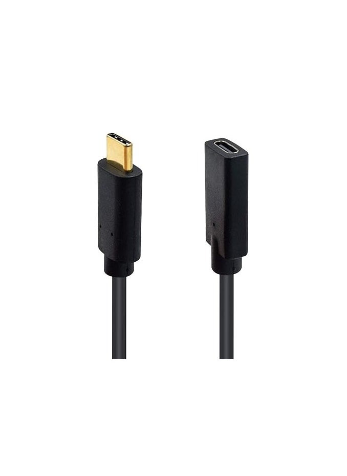 Generic - USB C Extension Cable 3.3ft, USB C Extender Type C Cord 10gbps USB-C Extension Cable Short USB 3.1 Type C Male to Female Extension Charging & Sync for Nintendo Switch, MacBook Pro - Image 1