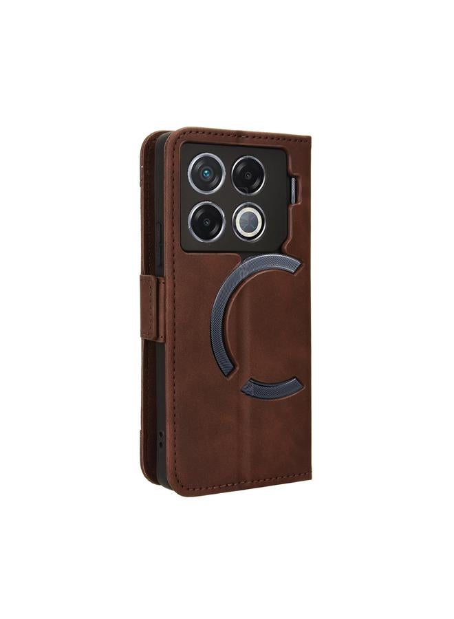 S-TOP Case For Infinix GT 20 Pro 5G Skin Feel Calf Texture Card Slots Leather Phone Case - Image 3