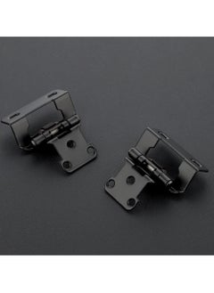 Generic 10 Pcs 1/2 inch Overlay Kitchen Cabinet Hinges, Self Closing Cabinet Door Hinges Semi-Concealed Hinges Soft Close Cabinet Door Hinges Home Essentials Cabinet Hardware Accessories  - Image 2