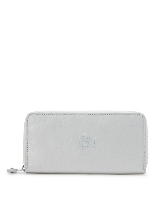 kipling - Money World New Bright Metallic Large Wallet - Image 1