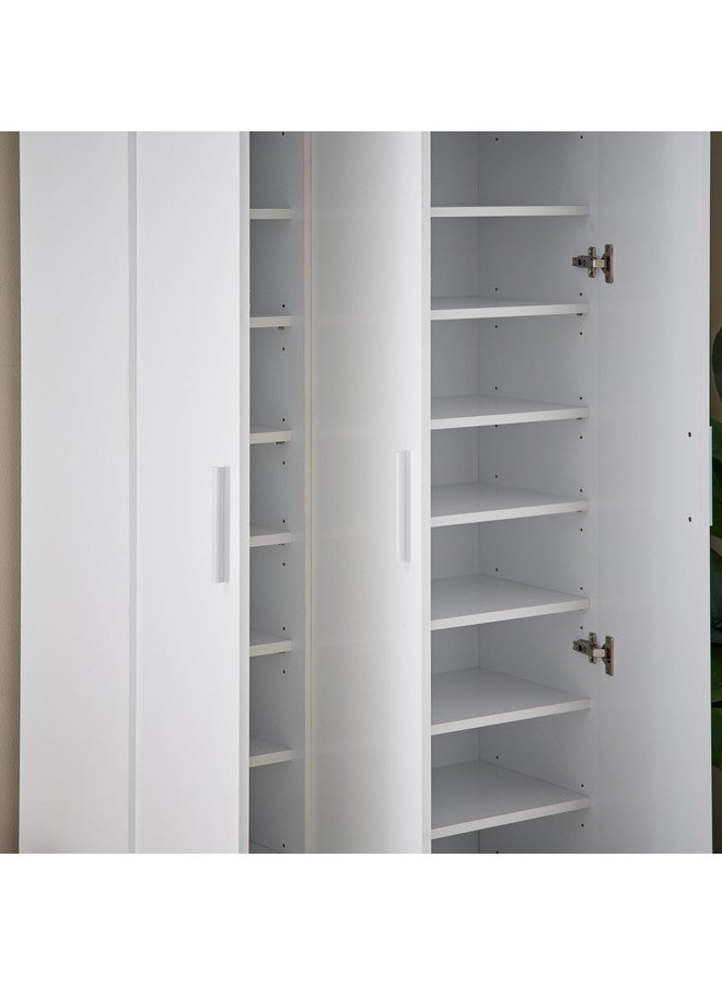 Home Box Maverick 44-Pair Tall Shoe Cabinet with 3 Doors 35 x 190 x 90 cm  - Image 5