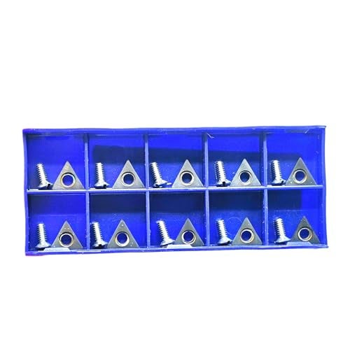 C-HORSE Replacement 906918 CB6918 Negative Rake Carbide Brake Lathe Bit - Compatible for Ammco 3850 6900 6950 Twin - Lathe Models 1000 2000 2002 3000 4000 4100 7000 7700 (Kit of 10) - Image 1
