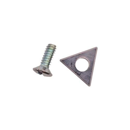 C-HORSE Replacement 906918 CB6918 Negative Rake Carbide Brake Lathe Bit - Compatible for Ammco 3850 6900 6950 Twin - Lathe Models 1000 2000 2002 3000 4000 4100 7000 7700 (Kit of 10) - Image 4