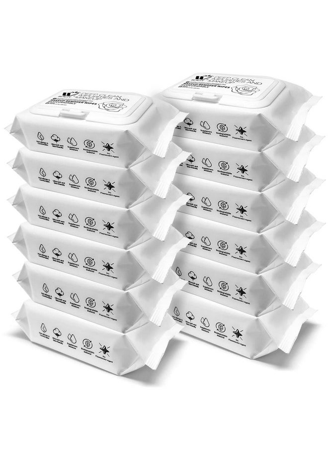 Natural Solution - Flushable Wipes For Women Deep Clean Impurities Hydrate & Purify Skin Fragrancefree Makeup Remover 25 Sheets (Pack Of 12) - Image 1