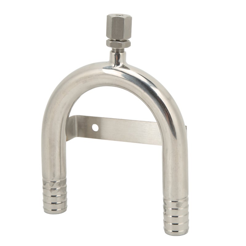 Vented Loop Valve: 19.6mm/0.8in 316 Stainless Steel Rustproof - Anti Siphon Loop for Marine Yacht Rv Sanitation Plumbing - Image 1