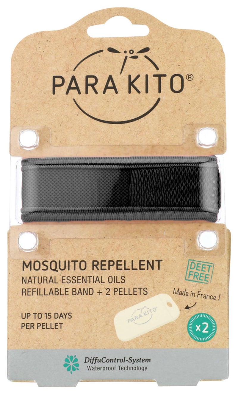 Para'Kito PARAKITO Mosquito, Insect & Bug Spray Bundle - Includes Spray, Black Wristband & 4 Refills | DEET Free, Citronella Essential Oils, Perfect for Camping, Hiking, Travel Outdoor Activities - Image 4