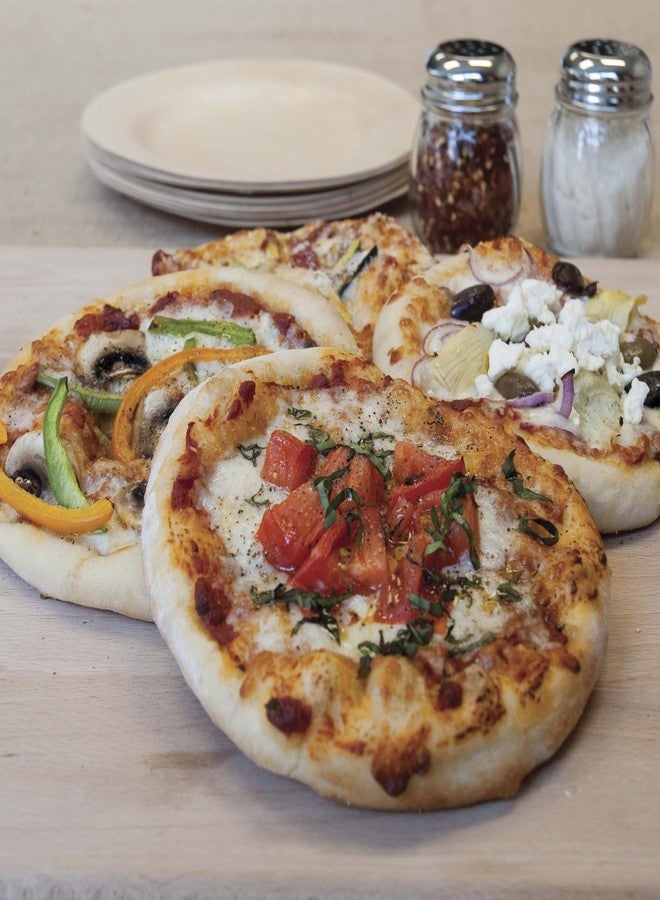 بيتزا كرافت مجموعة أحجار خبز بيتزاكرافت ثيرمابوند الصغيرة 7.5 بوصة (4 قطع) - أحجار بيتزا للفرن أو الشواية، مقاومة للصدمات الحرارية، مثالية للبيتزا والخبز والمعجنات وإعادة التسخين - مناسبة للمحترفين والمبتدئين في الخبز - Image 2