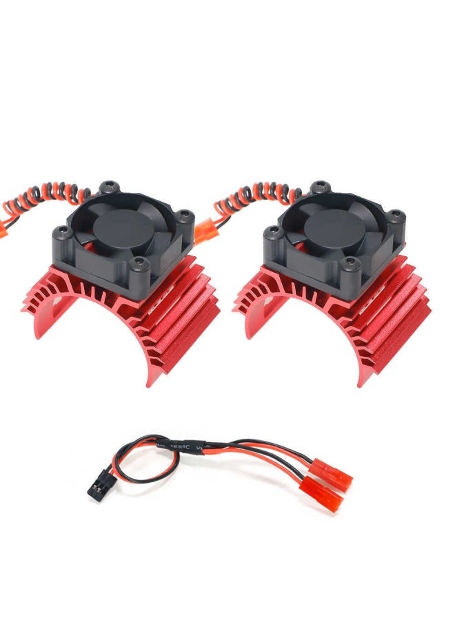 RC Model Car Motor Motor Radiator Is Applicable (36mm)380 540 550 3650 3660 3674-Color:Titanium Color One