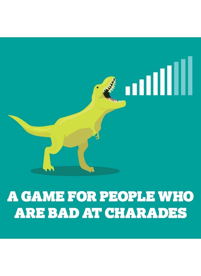 Exploding Kittens LLC On A Scale Of One To T-Rex By Exploding Kittens: A Card Game For People Who Are Bad At Charades - Family - Card Games For Adults, Teens & Kids  - Image 3