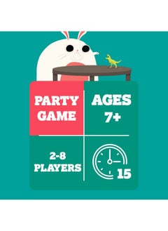 إكسبلودنج كيتنس أل أل سي على مقياس من واحد إلى تي ريكس من إنتاج Exploding Kittens: لعبة ورق للأشخاص الذين لا يجيدون التمثيل الإيمائي - العائلة - ألعاب ورق للكبار والمراهقين والأطفال  - Image 2