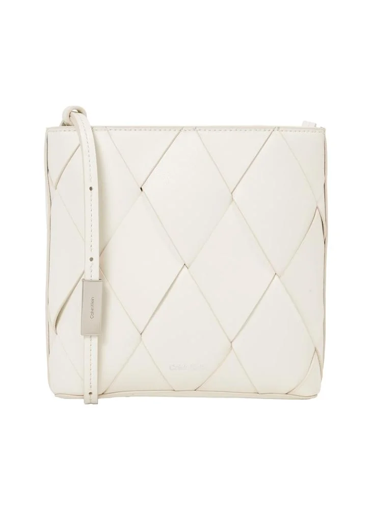 CALVIN KLEIN Woven Square Crossbody