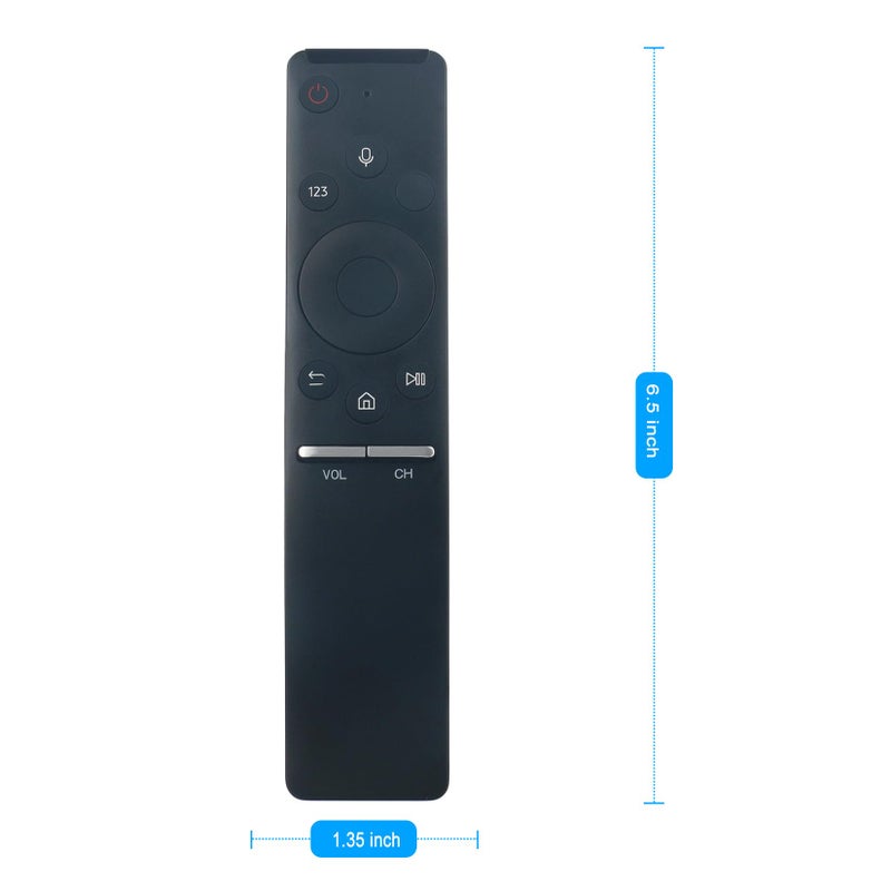 ZdalaMit BN59-01266A Voice Replace Remote Control Applicable for Samsung Smart 4K Ultra HDTV UHD TV UN50MU6300F UN65MU6300F UN43MU6300F UN75MU6300F UN55MU6300F UN65MU6500F UN49MU6500F UN65MU7000F UN65MU7500F - Image 5
