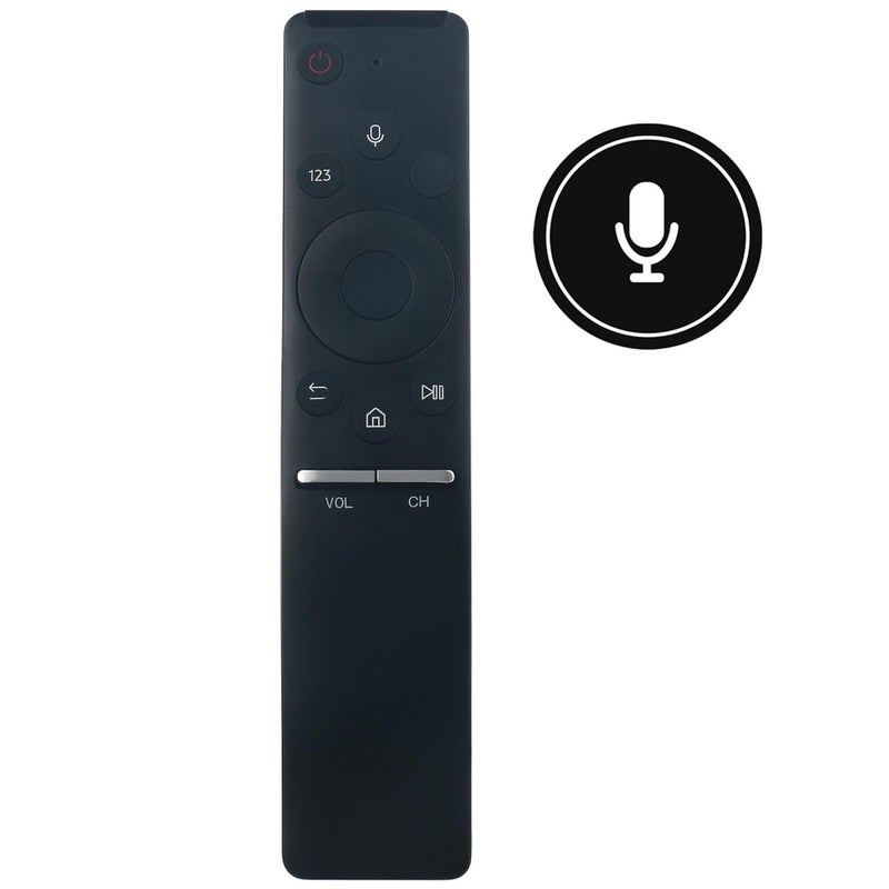 ZdalaMit BN59-01266A Voice Replace Remote Control Applicable for Samsung Smart 4K Ultra HDTV UHD TV UN50MU6300F UN65MU6300F UN43MU6300F UN75MU6300F UN55MU6300F UN65MU6500F UN49MU6500F UN65MU7000F UN65MU7500F - Image 2