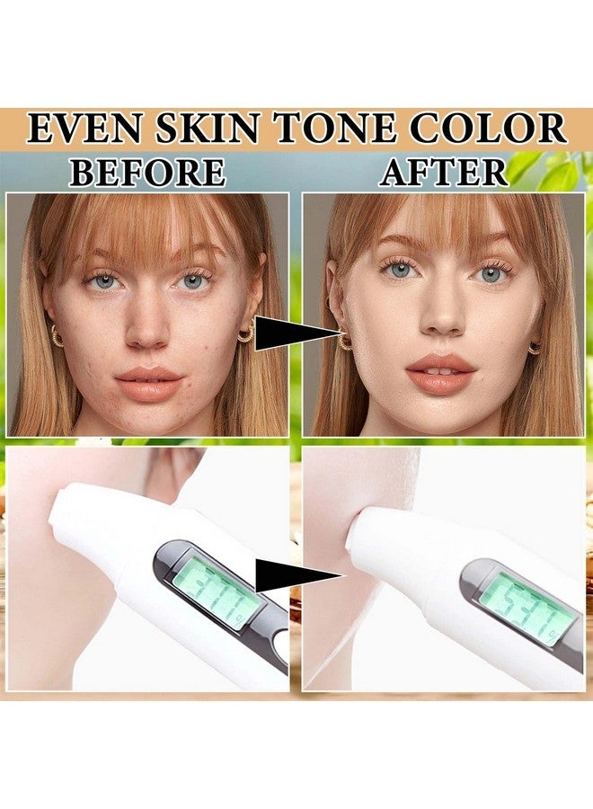 DuoZeng 2 Pcs One Step Color Corrector,Natural Isolation Cream,Face Primer Makeup Tricolor Tinted Moisturizer,Oil Control & Moisturizing Skin Tone Correcting and Brightening Primer Concealer Foundation - Image 3