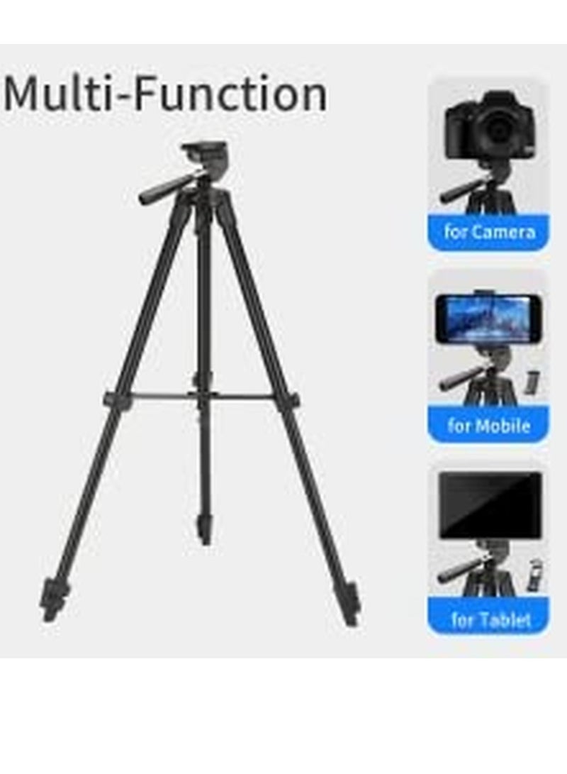 Jmary Professional Aluminium Tripod Monopod for All Mobiles And DSLR Cameras (Black) - Image 2